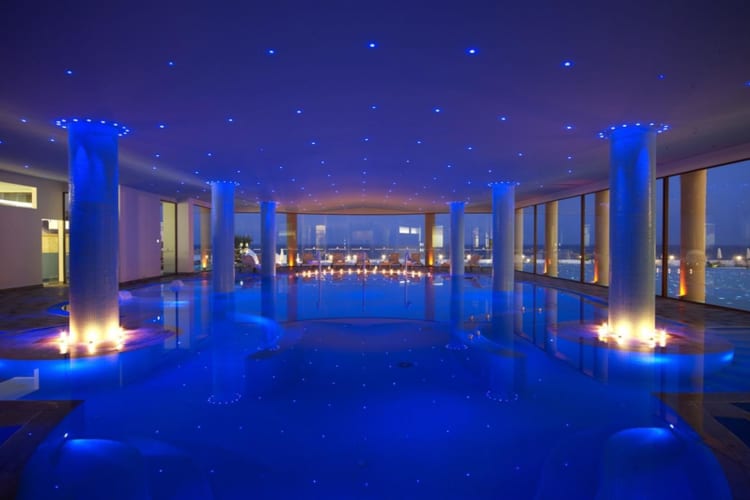 Pool evening